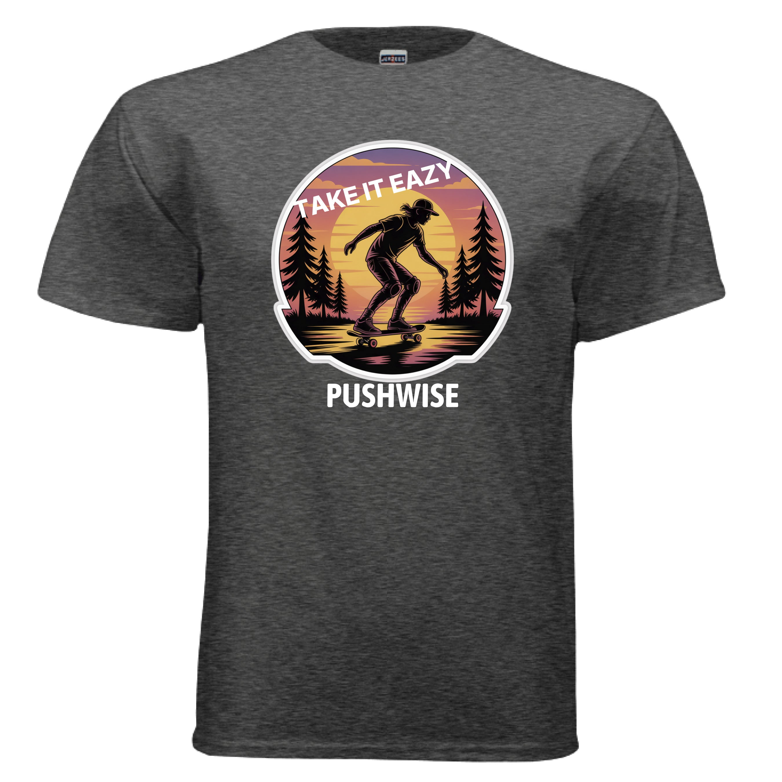 BLACK HEATHER - FRONT