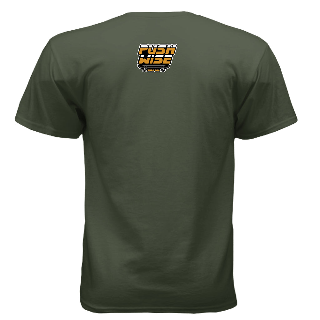 MILITARY GREEN - BACK