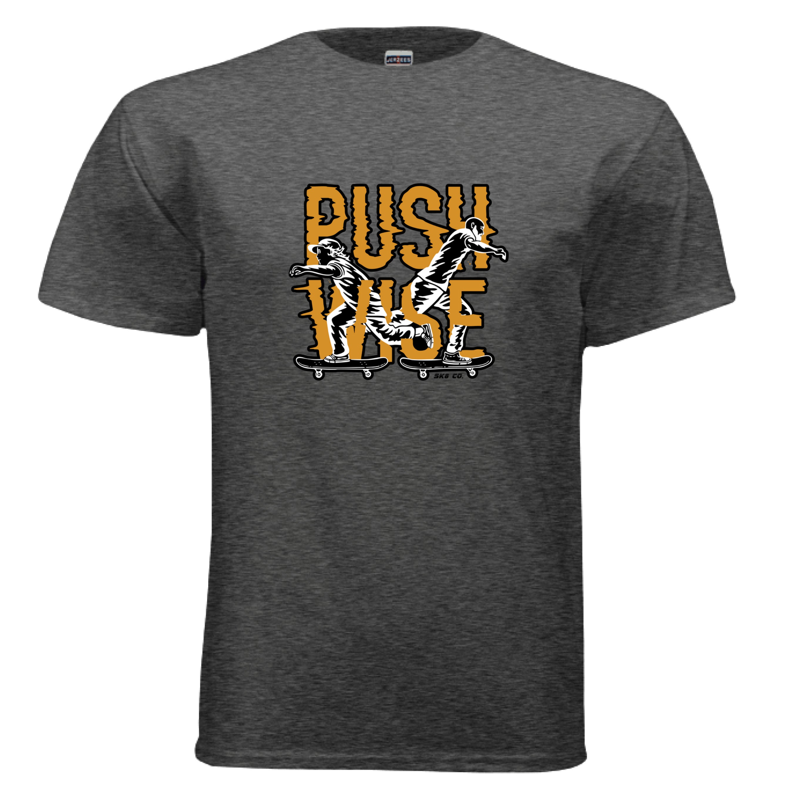 BLACK HEATHER - FRONT